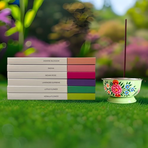 Blooming Lovely incense gift set. A luxury incense collection to celebrate the best of floral incense by Temple of Incense.